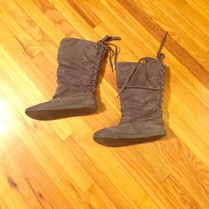 Mid calf boots