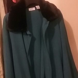 Teal cape