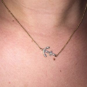 Trendy Anchor Necklace