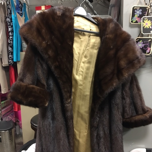 Mink coat
