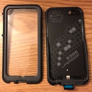 Black Lifeproof Power IPhone 6/6s case