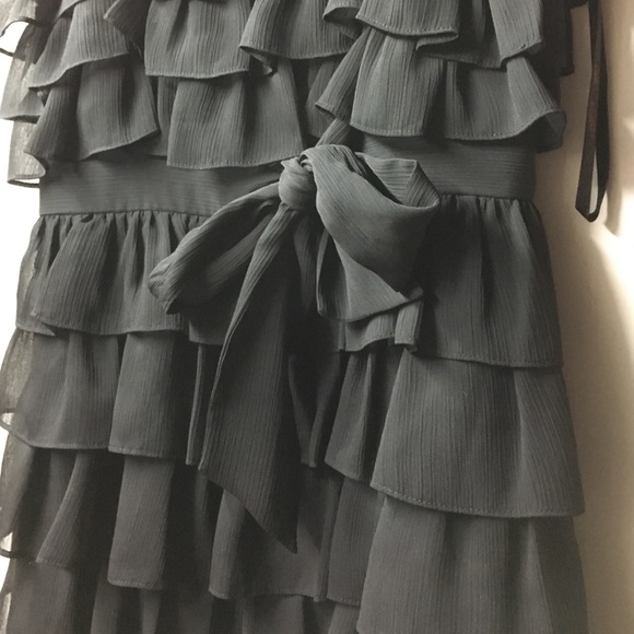 JUICY COUTURE gorgeous black tiered ruffle dress - Picture 2 of 3