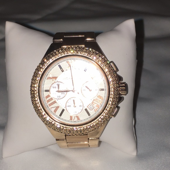 Rose Gold MK Watch