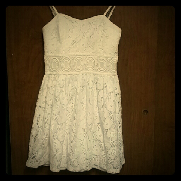 white country floral short dress size 5