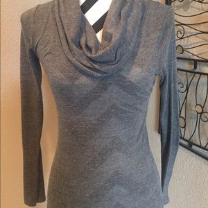 Grey long sleeve sweater