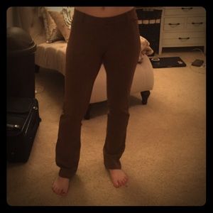 Betabrand M Chestnut Yoga Dress Pants Boot Cut