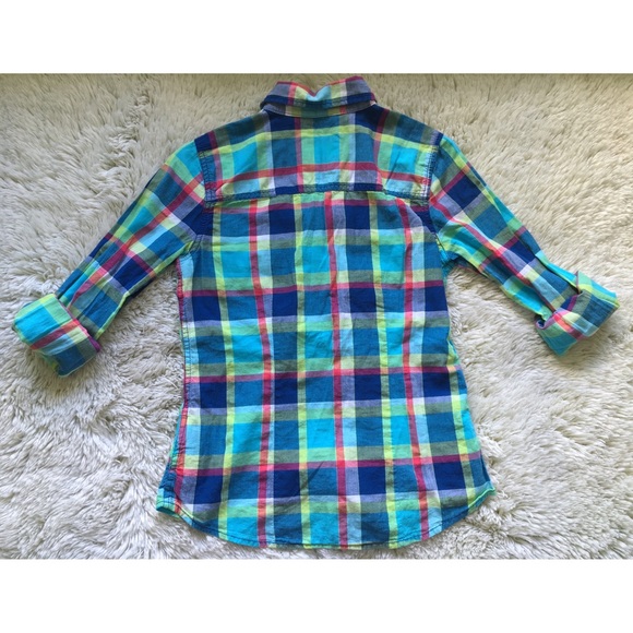 A&F plaid button down - Picture 2 of 4