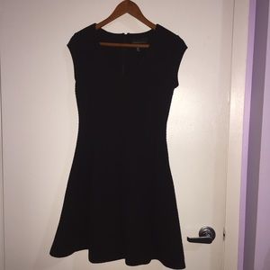 Adrienne Vittadini Quilted Flared Dress