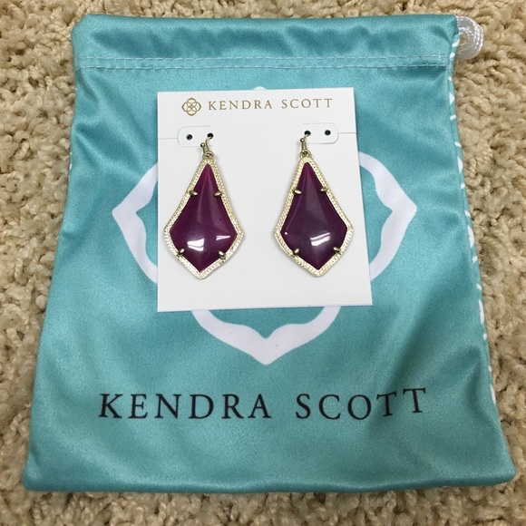 Kendra Scott Alex Earrings in Purple