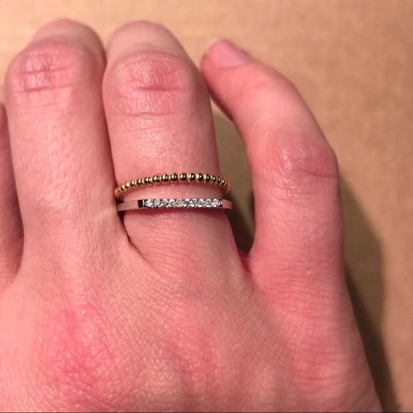 ⭐️Beautiful⭐️ .925 Sterling Silver and CZ ring