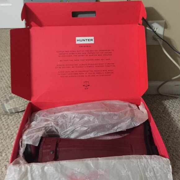 Hunter rain boots