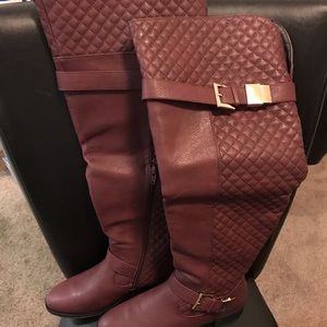 ‼️Final Price‼️Burgundy boots