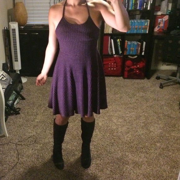 Purple dress