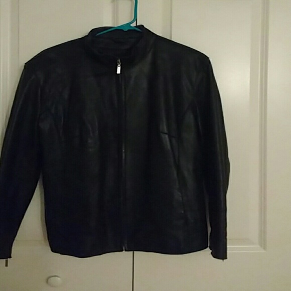 Black Wilson's Leather Jacket