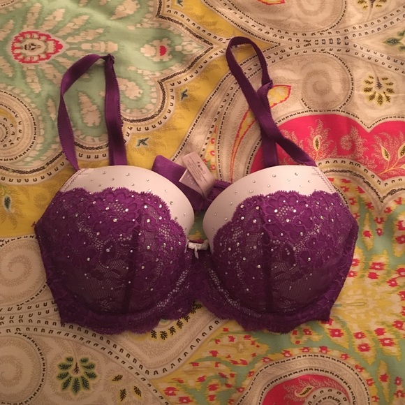 34D Victoria's Secret Dream Angels Lined Demi Bra