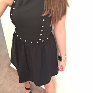 NWT Kenzie LBD with silver stud detail