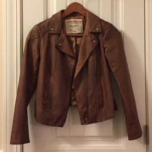 Anthropologie Vegan Leather Jacket