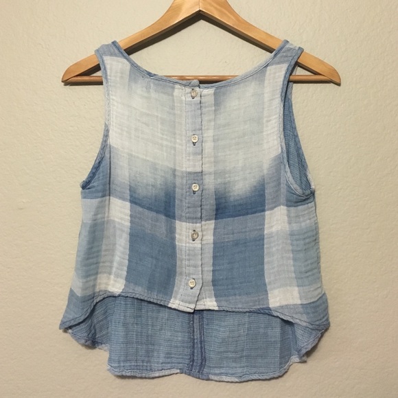 Anthropologie Tops - Anthropologie Cloth and Stone Plaid Top Anthropologie Tops - Anthropologie Cloth and Stone Plaid Top