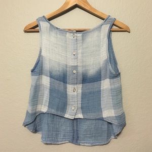 Anthropologie Tops - Anthropologie Cloth and Stone Plaid Top Anthropologie Tops - Anthropologie Cloth and Stone Plaid Top