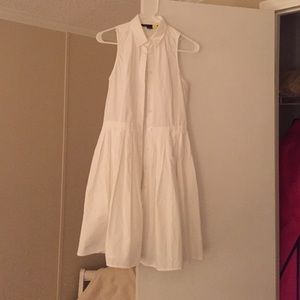 White Armani dress!