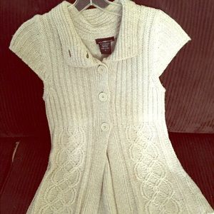 2/$10 🏷🏷️Babydoll Sweater Vest/Cardigan