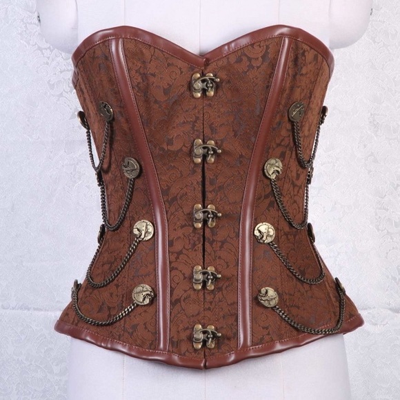 Tops - NWT Steampunk Corset - Perfect for Halloween