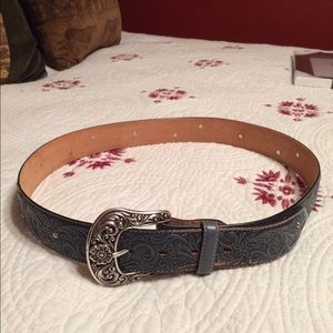 Brighton Belt made with Justin Leather