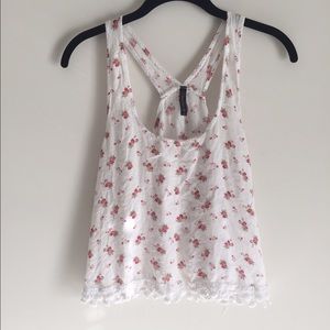 floral tank top