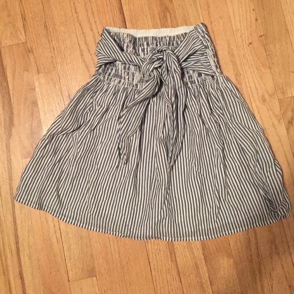 Club Monaco striped French mini skirt size XS