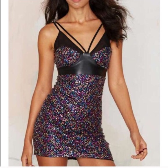Sequin dress from Nasty Gal- sold on on website - Picture 2 of 3