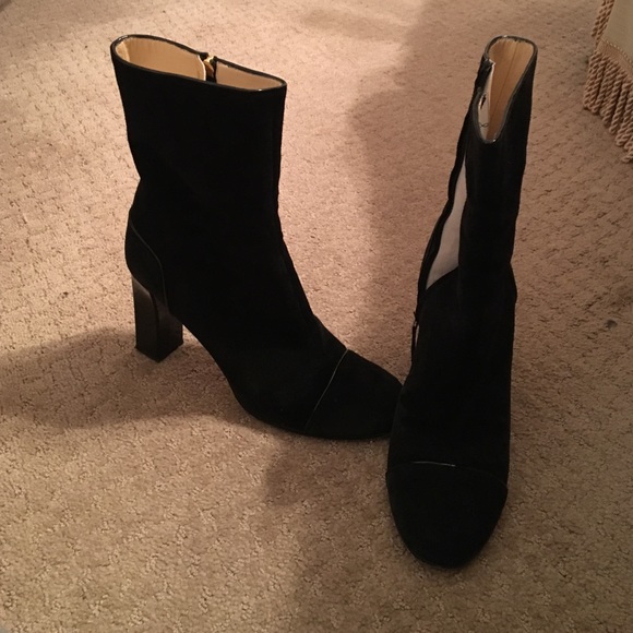 Kate Spade Black suede boots - Picture 2 of 3