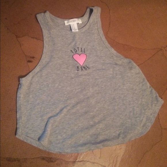 Forever21 "Total Babe" tank top
