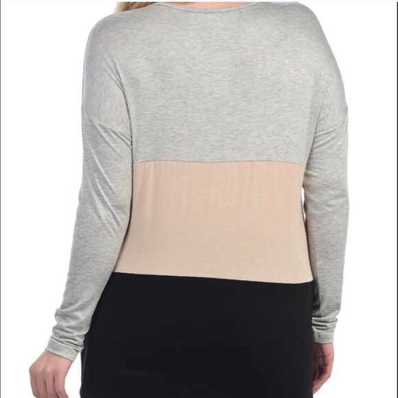 Last One Size 3X, Long Sleeve Tunic With Pockets - Picture 3 of 6