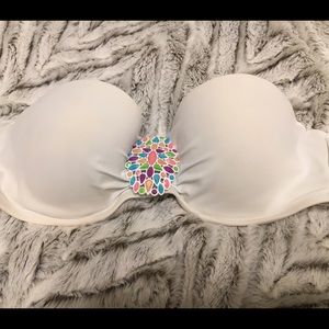 Victoria's Secret White Swim Bandeau