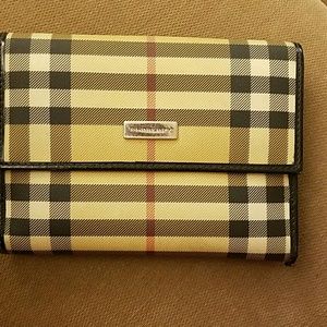 Authentic Burberry wallet