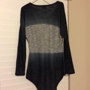 Venus blue/grey long sweater