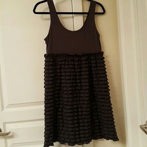 Cute boutique ruffle dress.