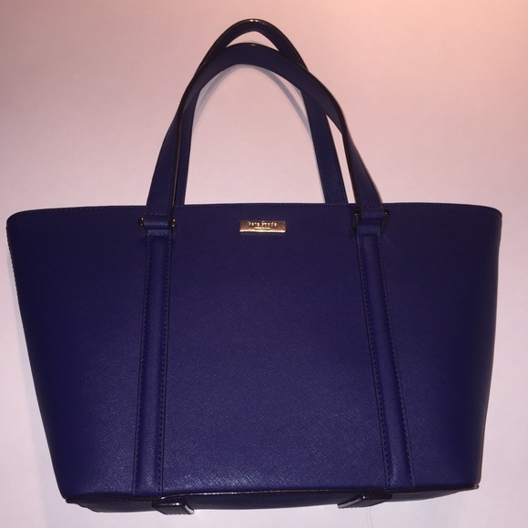 New navy Kate Spade tote! NWOT NEVER WORN