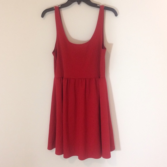 American eagle red dress