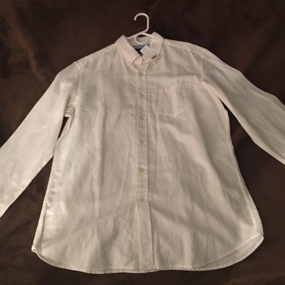 Banana Republic Large Mens Linen Shirt
