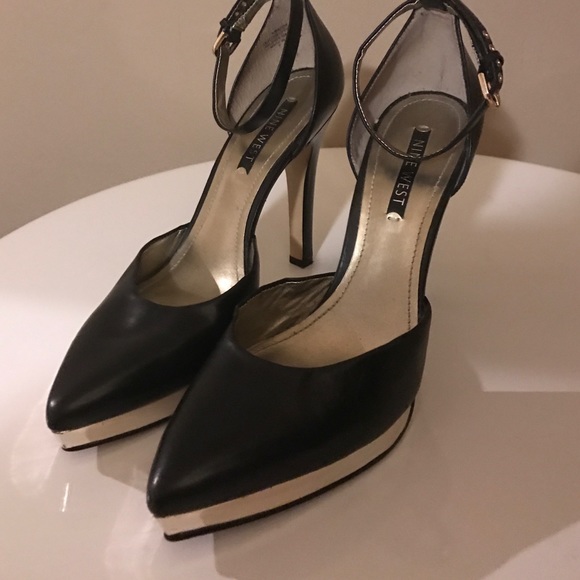 Nine West black heels