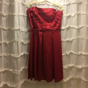 Red Short Party Dress