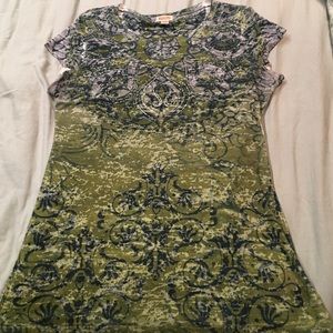 Mossimo XXL fitted watercolor tee