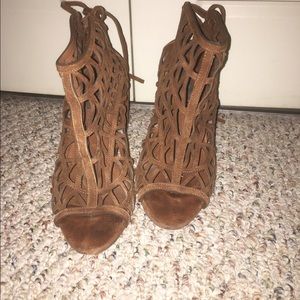 Zara brown heels