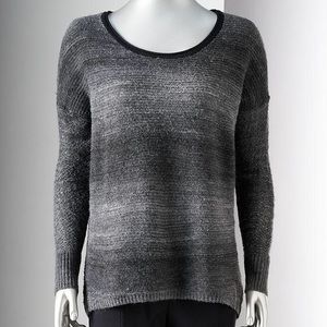 Simply Vera Vera Wang Marlee Ombré Sweater Medium