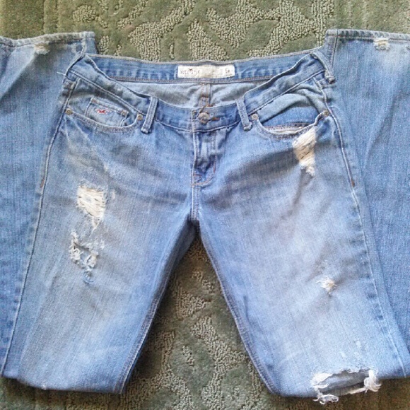 Hollister Ripped Laguna Skinny Jeans