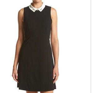 Ivanka Trump Black Collar Dress