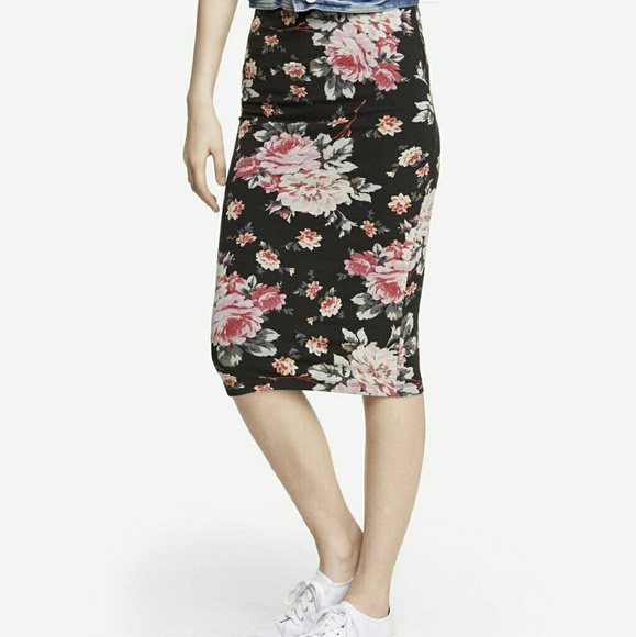 Long tight fitted skirt