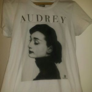 Audrey hepburn  t-shirt
