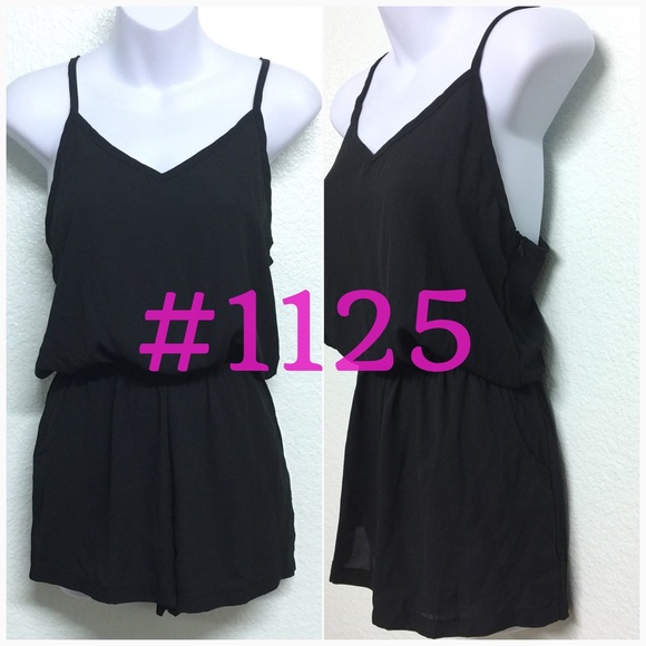 BM John Galt Black Joyce Romper 100% Rayon BNWT - Picture 3 of 4